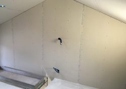 Travaux de plaquisterie